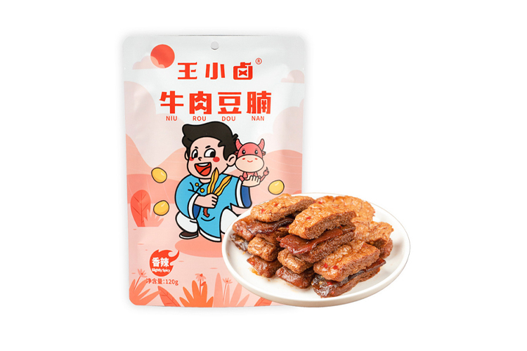 王小卤牛肉豆腩香辣味 120G